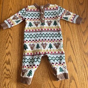 Old Navy Fair Isle Baby One Piece